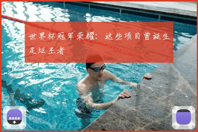 世界杯冠军荣耀:这些项目曾诞生足坛王者